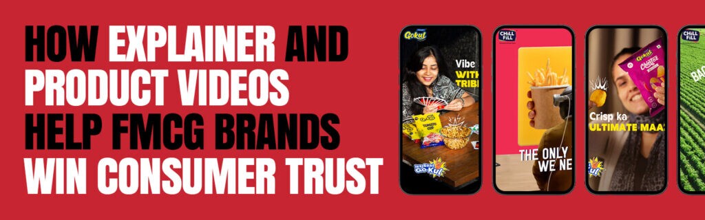 Explainer Video for FMCG brands